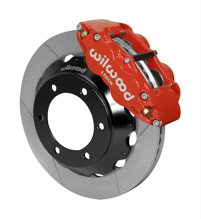 Wilwood Disc Brakes 140-14577-R Wilwood Forged Narrow Superlite 6R Big Brake Front Brake Kits - Zander Auto Parts
