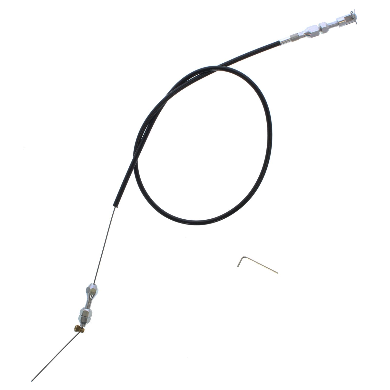 Summit Racing SUM-200046B Summit Racing™ Braided Throttle Cables - Zander Auto Parts