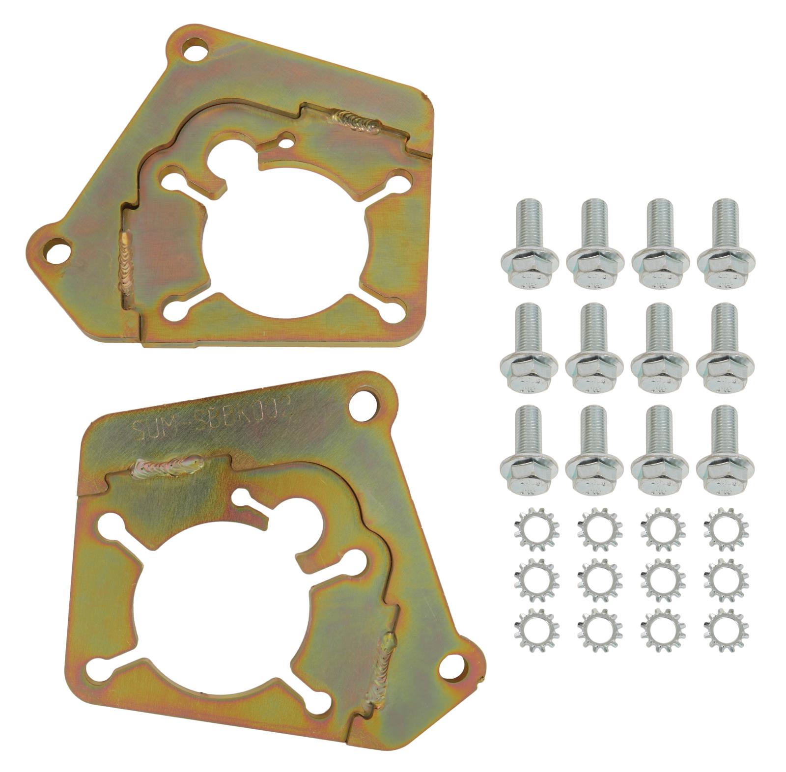 Summit Racing SUM-SBBK002 Summit Racing™ Disk Brake Conversion Brackets - Zander Auto Parts