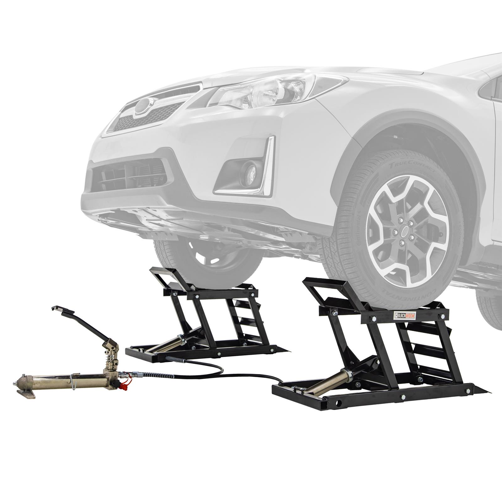 Discount Ramps CARLIFT-3000 Rage Powersport Black Widow Hydraulic Underbody Access Car Lifts - Zander Auto Parts