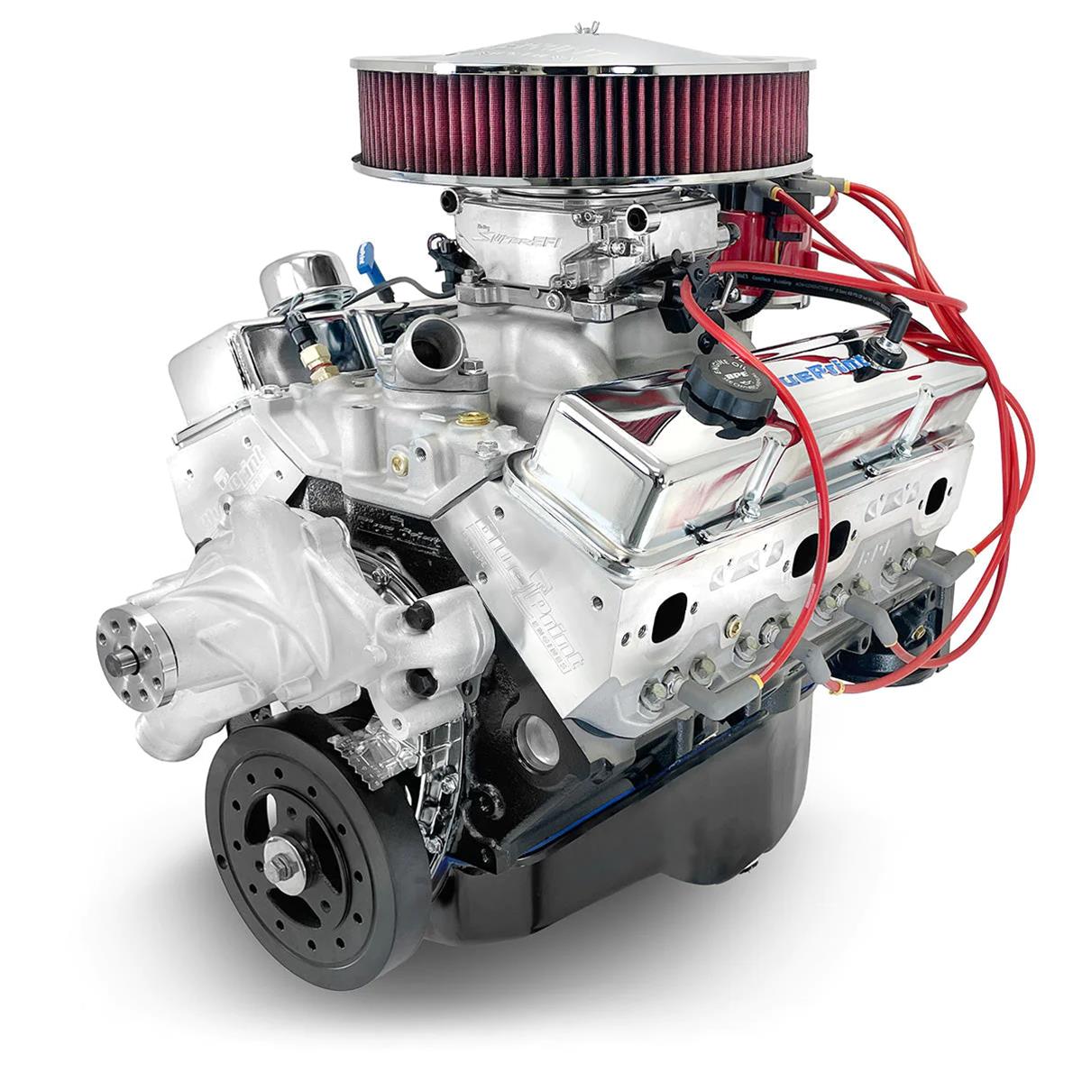 BluePrint Engines BP3505CTFD BluePrint Engines GM 350 C.I.D. 390 HP Dressed Long Block Crate Engines with Fuel Injection - Zander Auto Parts