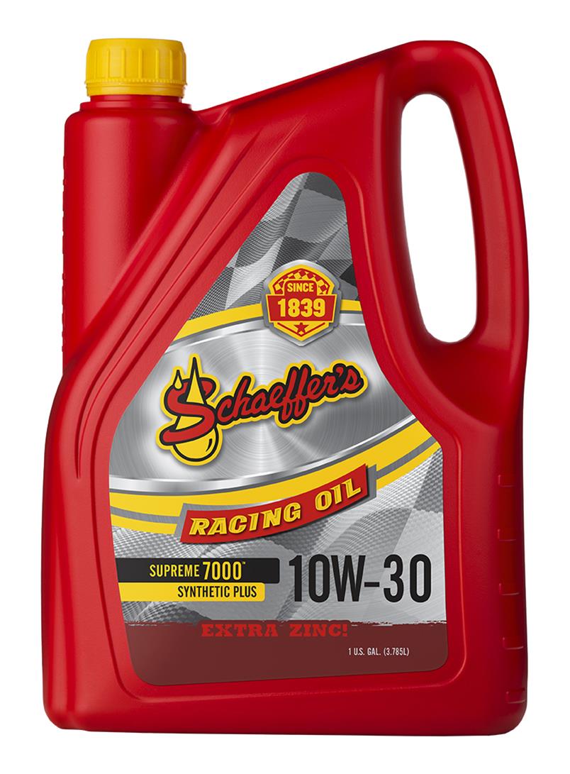 Schaeffer Manufacturing Company 0709-006-1 Schaeffer's Supreme 7000 Synthetic Plus Racing Oil - Zander Auto Parts
