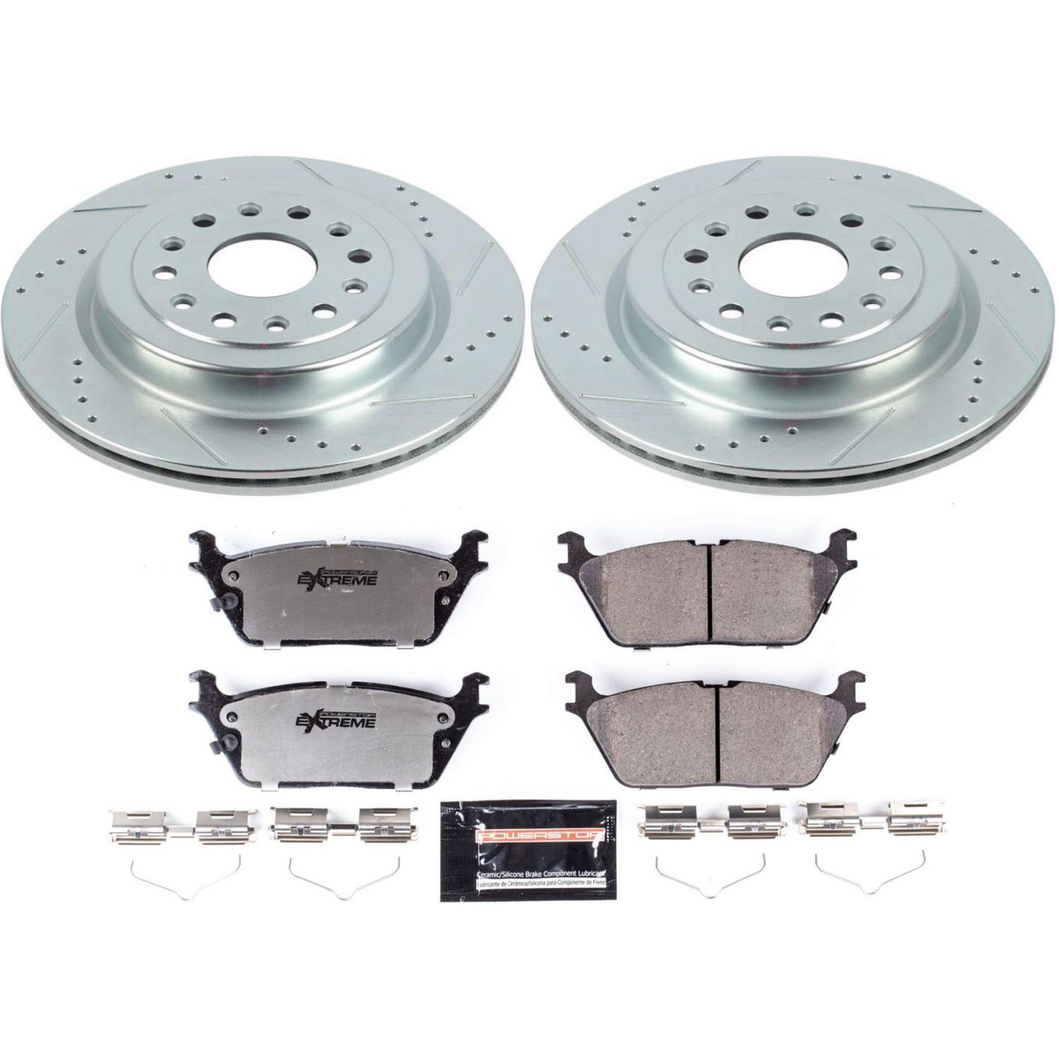 PowerStop K8184-36 PowerStop Z36 Truck and Tow Brake Upgrade Kits - Zander Auto Parts