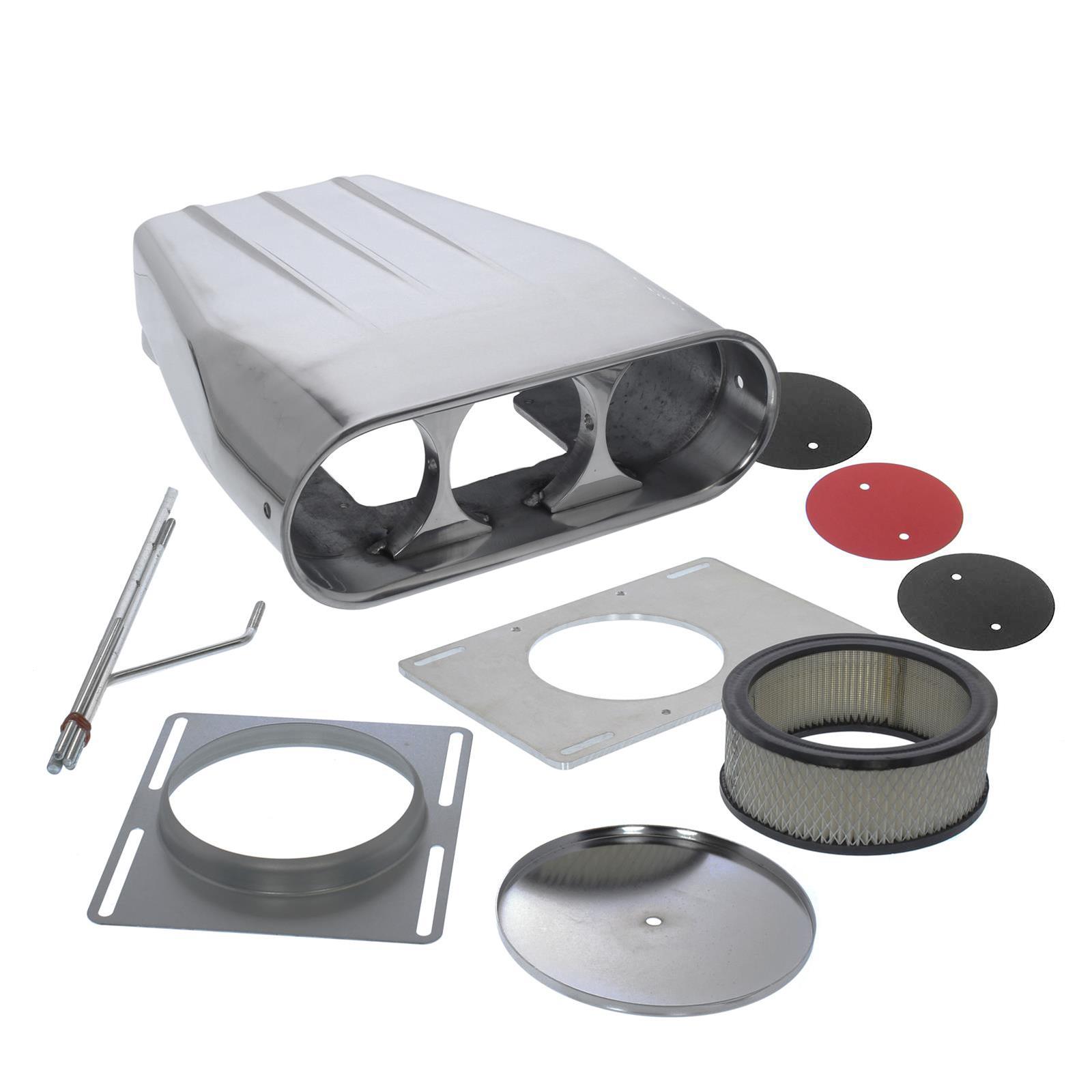 Summit Racing SUM-G3109-1 Summit Racing™ Street Scoops - Zander Auto Parts