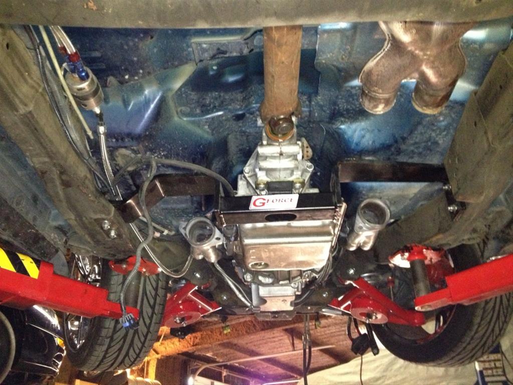 Summit Racing SUM-770309 Summit Racing™ Dual-Exhaust Transmission Crossmembers - Zander Auto Parts