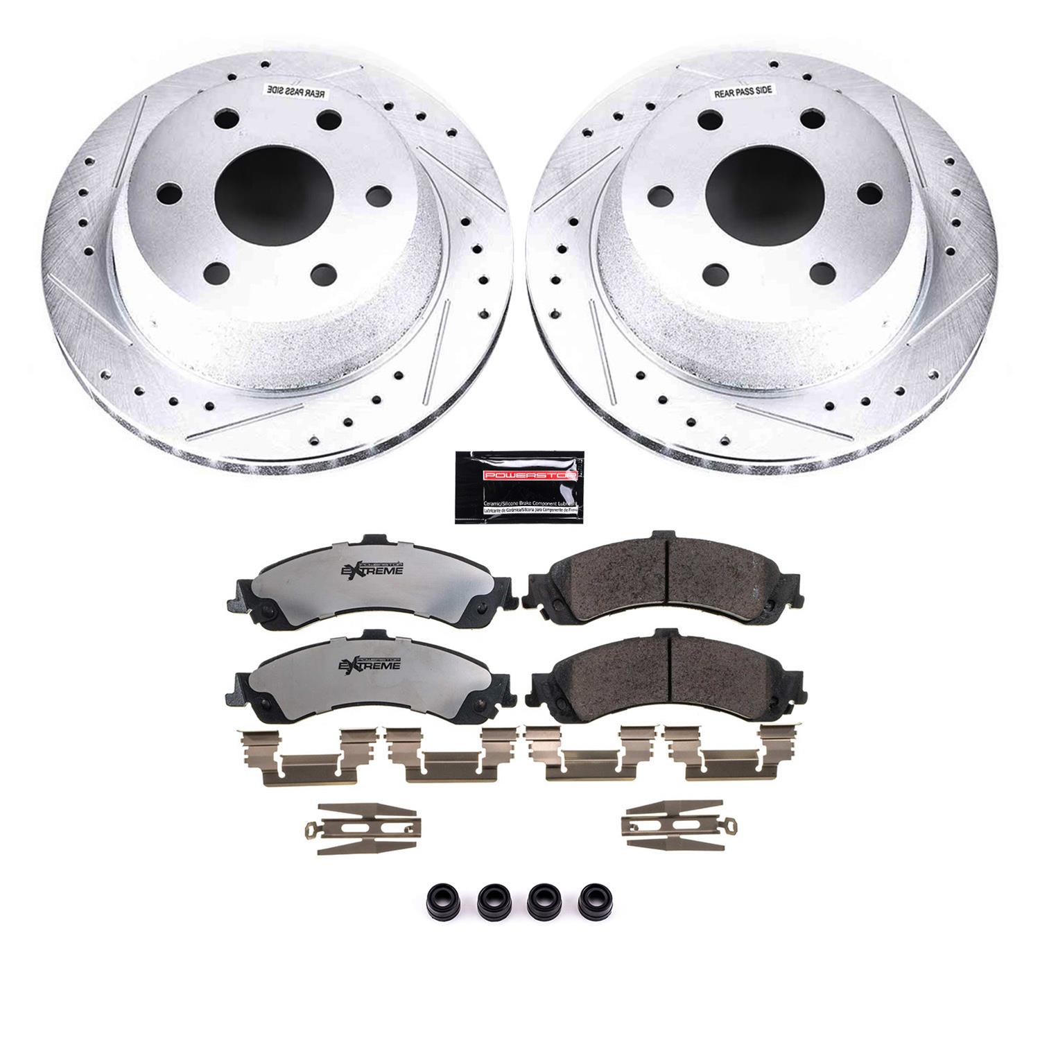 PowerStop K2046-36 PowerStop Z36 Truck and Tow Brake Upgrade Kits - Zander Auto Parts