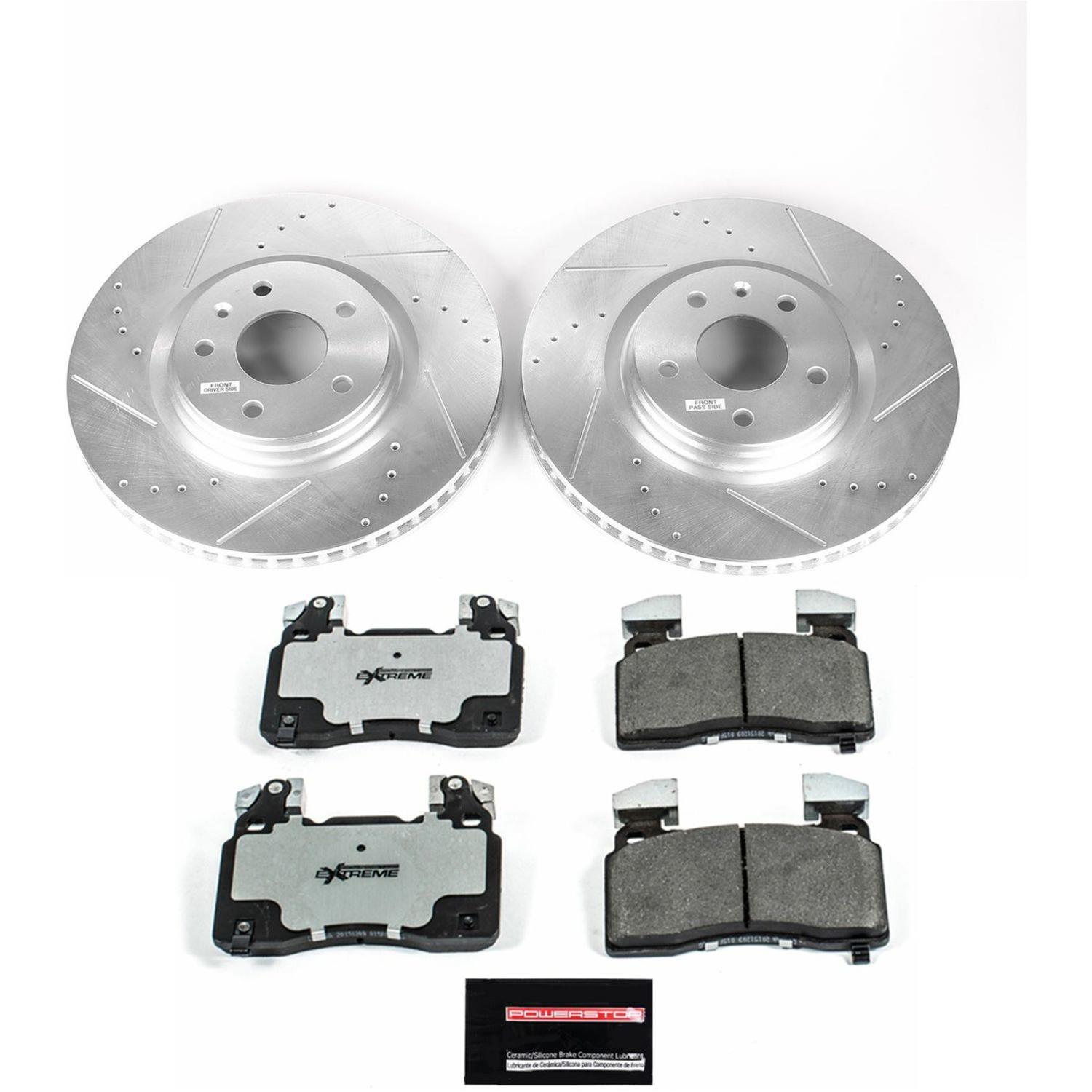 PowerStop K6534-26 PowerStop Z26 Street Warrior Brake Upgrade Kits - Zander Auto Parts