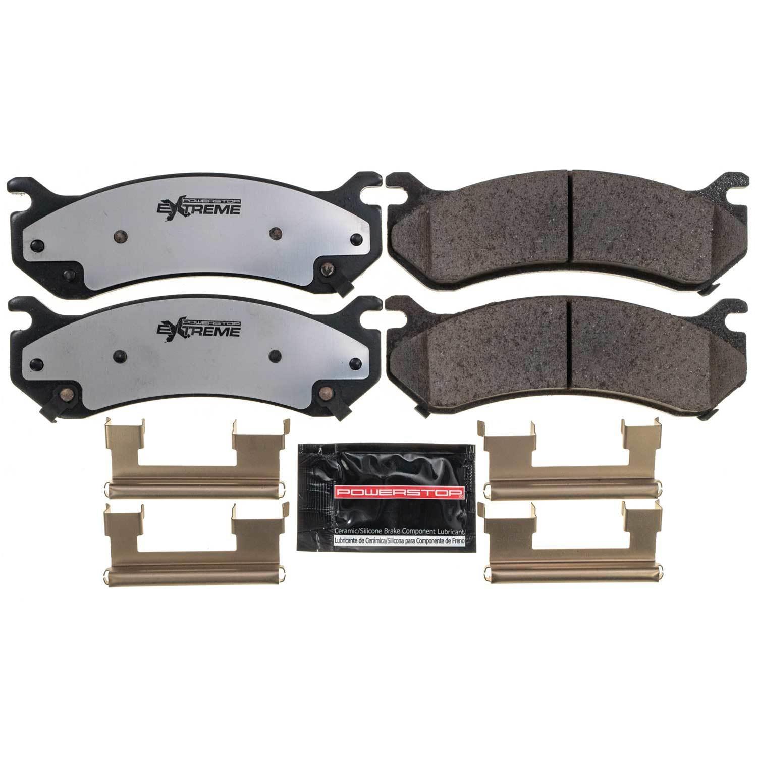 PowerStop Z36-785 PowerStop Z36 Truck and Tow Brake Pads and Hardware Kits - Zander Auto Parts