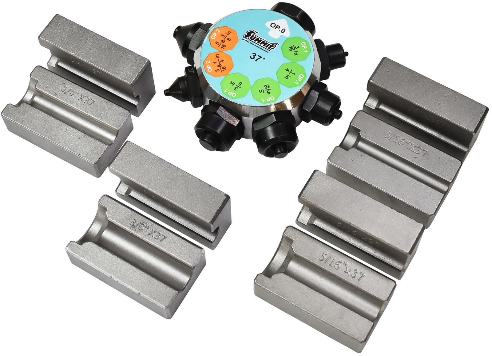 Summit Racing SUM-900314-37 Summit Racing™ Professional Flaring Tool Replacement Turret and Die Kits - Zander Auto Parts