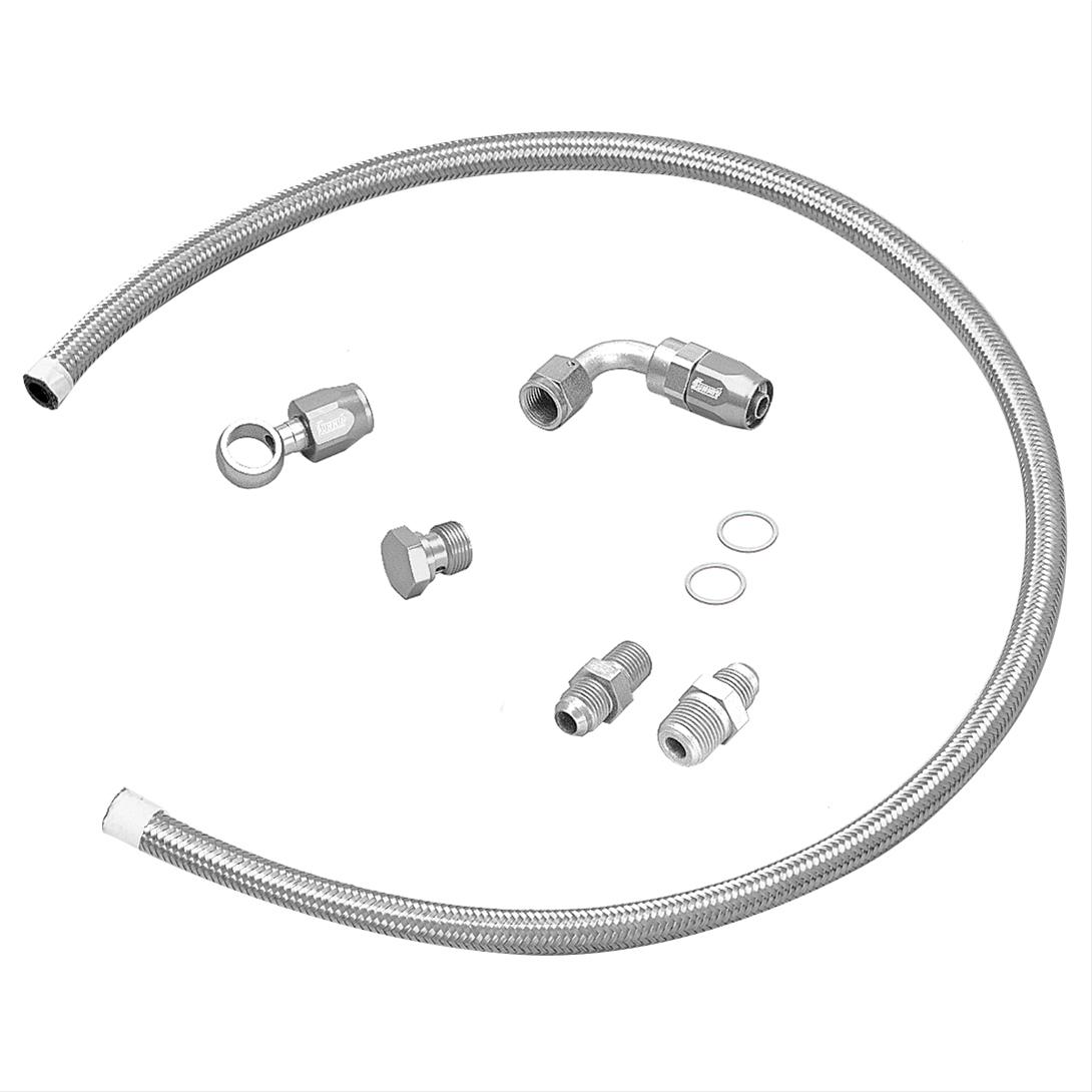 Summit Racing SUM-G3152N Summit Racing™ Aftermarket Pump to Carburetor Fuel Line Kits - Zander Auto Parts