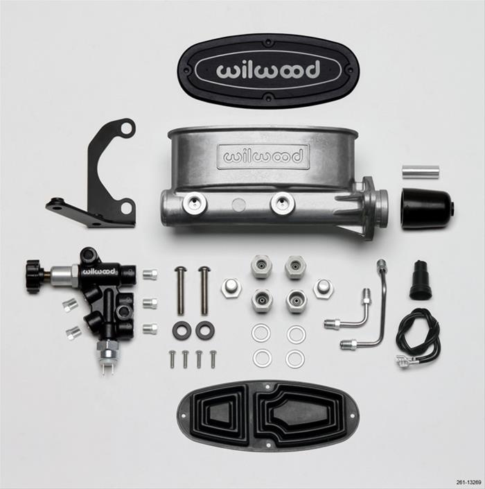 Wilwood Disc Brakes 261-13269 Wilwood Aluminum Tandem Master Cylinders - Zander Auto Parts