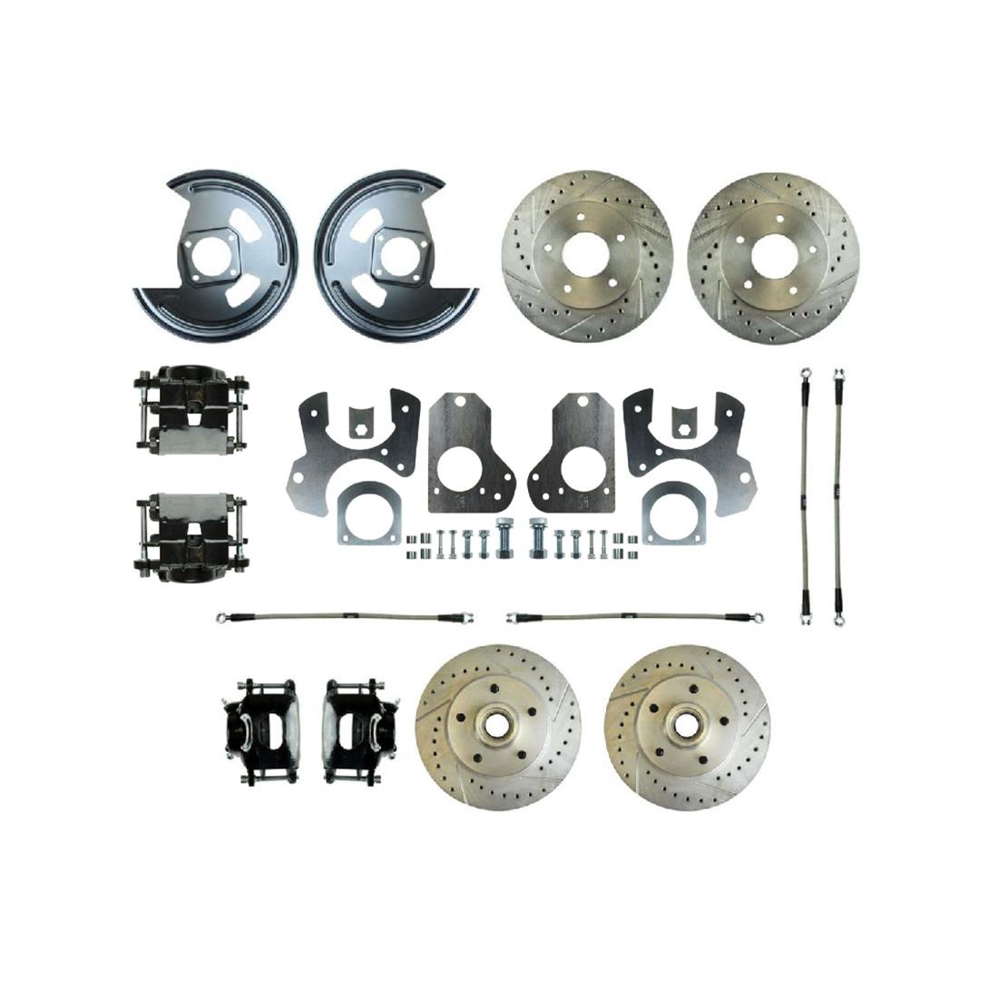 The Right Stuff A82RDM78S The Right Stuff Rear Plus 2 Disc Brake Conversion Kits - Zander Auto Parts