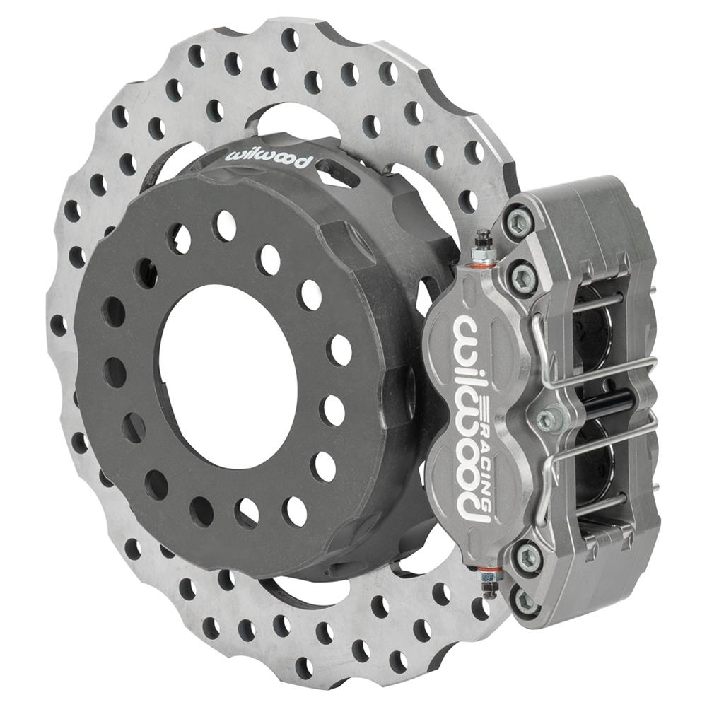 Wilwood Disc Brakes 140-17873-D Wilwood XRD Single Caliper Dynamic Mount Drag Race Brake Kits - Zander Auto Parts