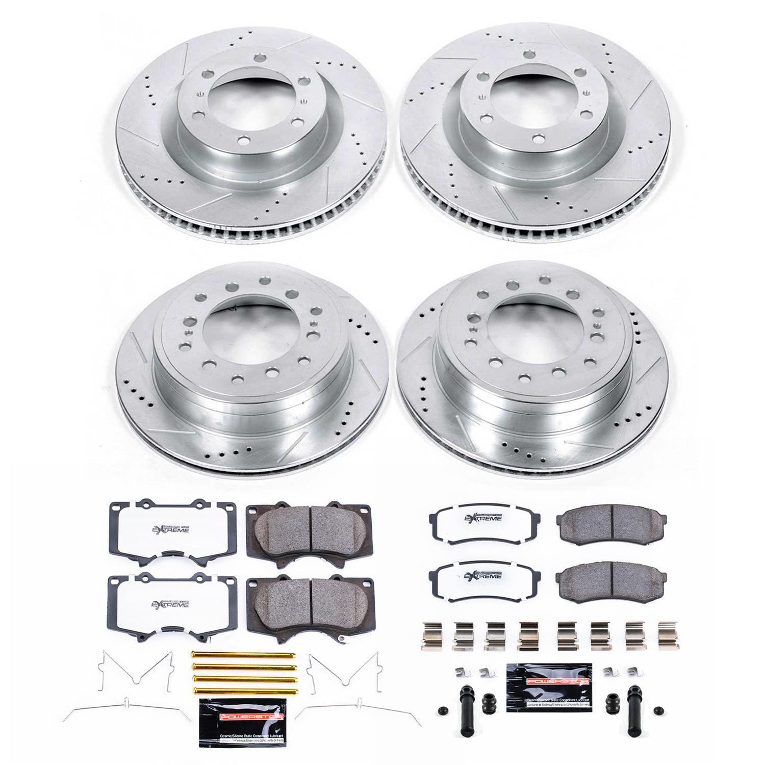 PowerStop K5874-36 PowerStop Z36 Truck and Tow Brake Upgrade Kits - Zander Auto Parts