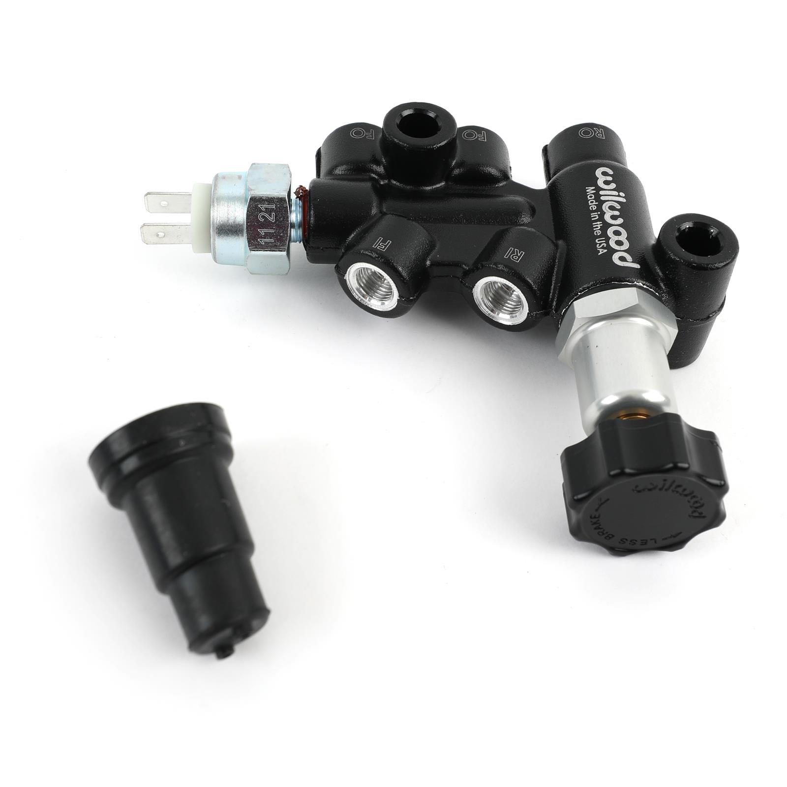 Wilwood Disc Brakes 261-16798-BK Wilwood Aluminum Master Cylinders - Zander Auto Parts