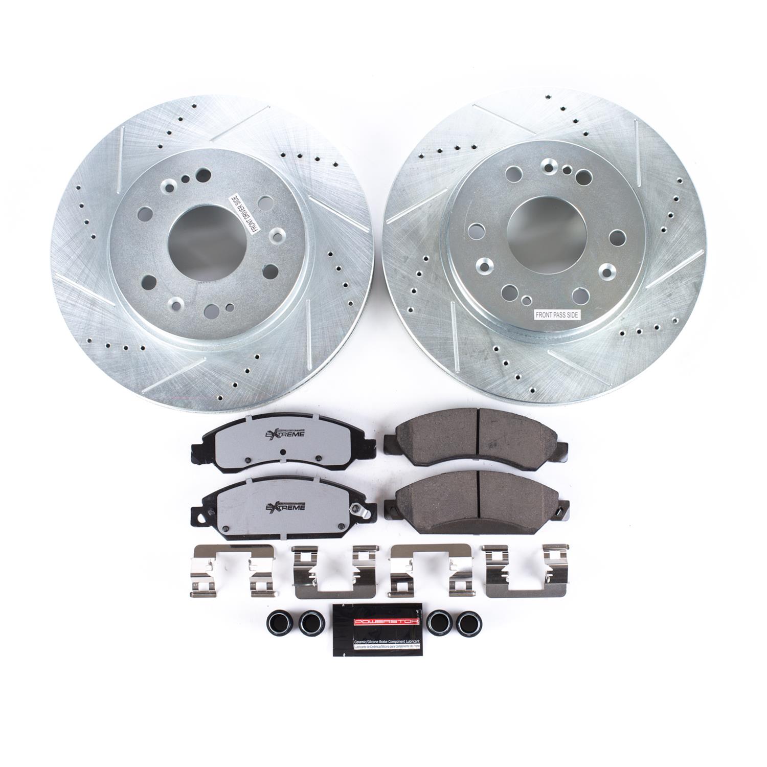 PowerStop K2067-36 PowerStop Z36 Truck and Tow Brake Upgrade Kits - Zander Auto Parts
