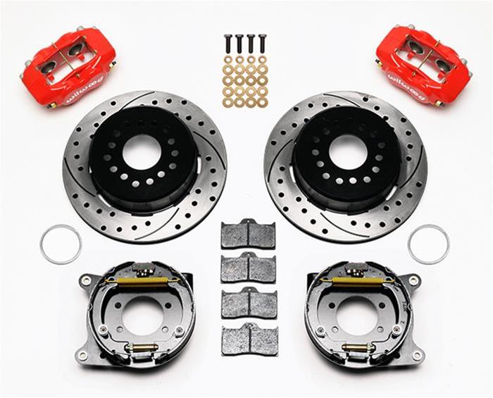 Wilwood Disc Brakes 140-7146-DR Wilwood Forged Dynalite Rear Drag Brake Kits - Zander Auto Parts