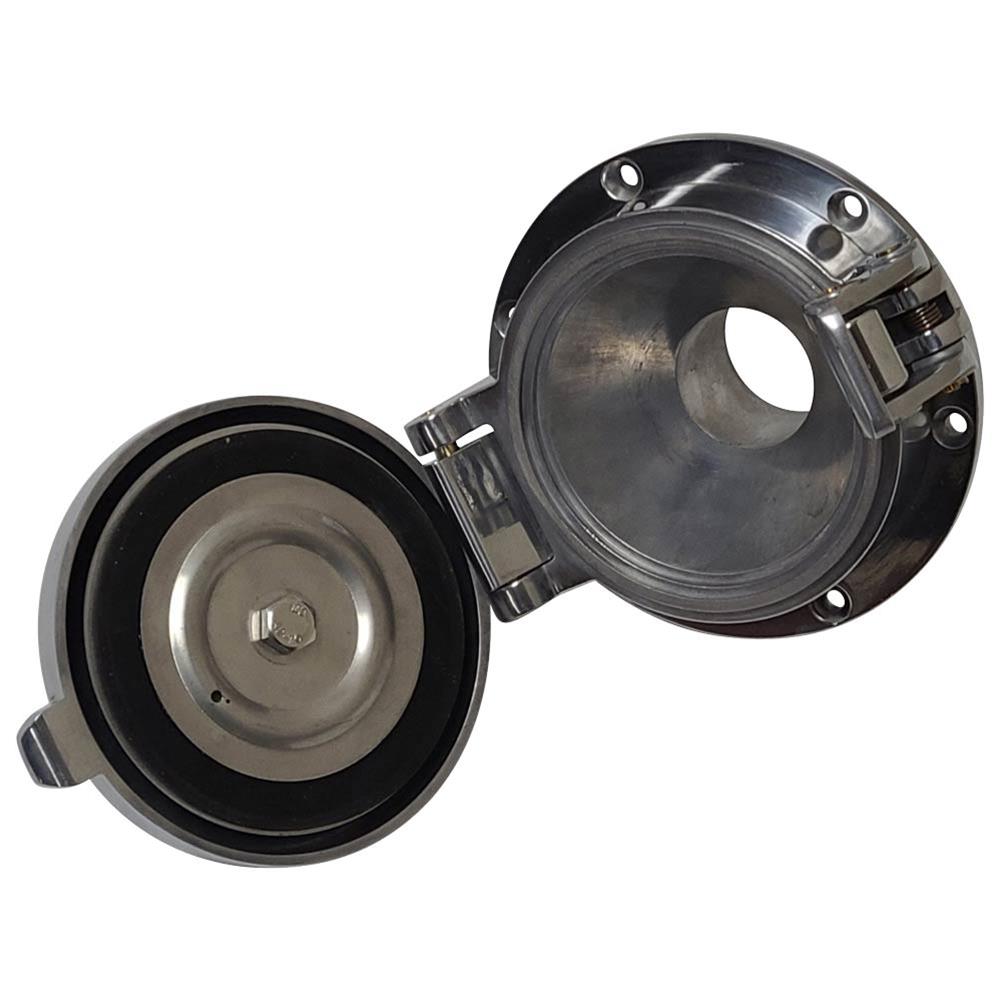 Tanks Inc. FN-SFC Tanks Inc. Shelby Cobra Polished Aluminum Fuel Caps - Zander Auto Parts