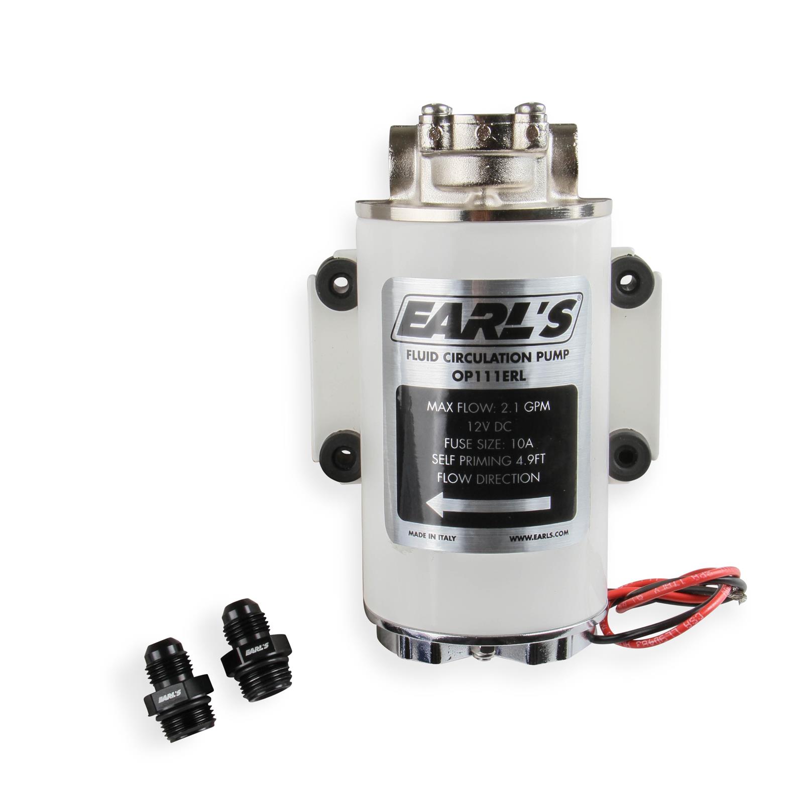 Earl's Performance OP111ERL Earl's Performance Electric Oil Circulation Pumps - Zander Auto Parts