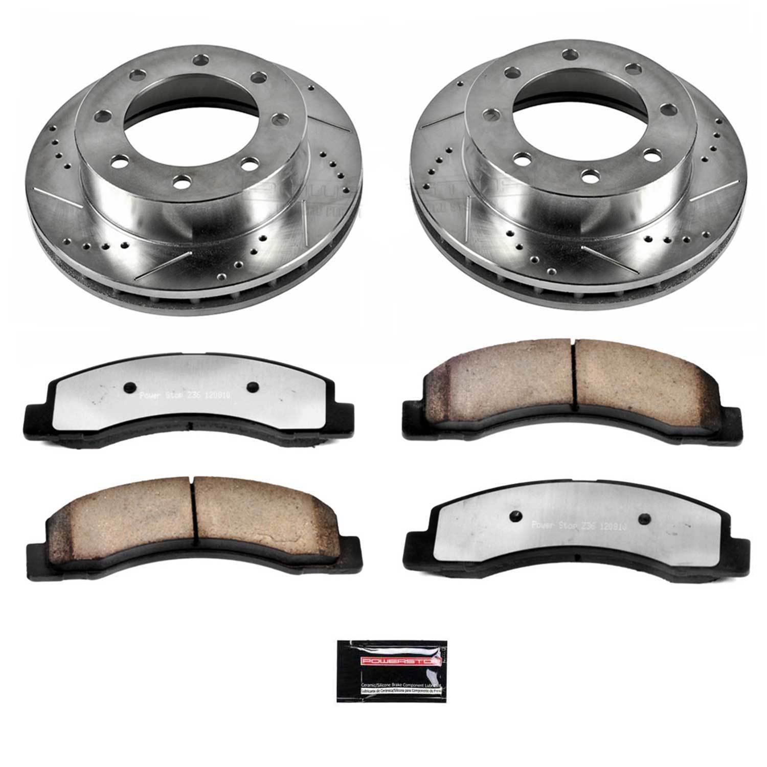 PowerStop K1885-36 PowerStop Z36 Truck and Tow Brake Upgrade Kits - Zander Auto Parts