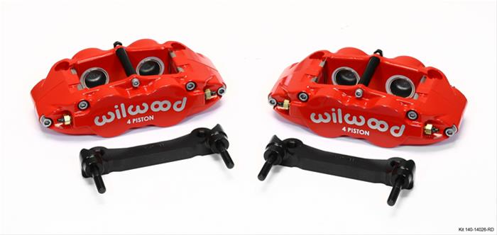Wilwood Disc Brakes 140-14026-R Wilwood Forged Narrow Superlite 4R Caliper Kits - Zander Auto Parts