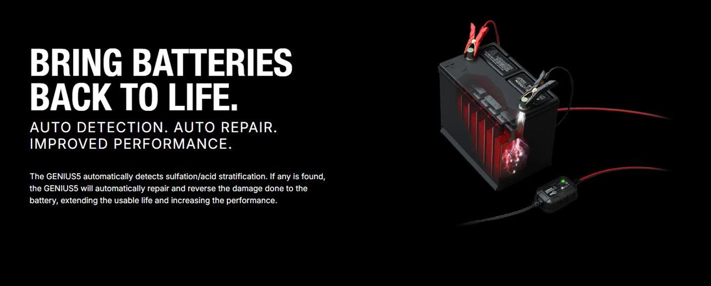 NOCO GENIUS5 NOCO GENIUS5 Smart Battery Chargers - Zander Auto Parts