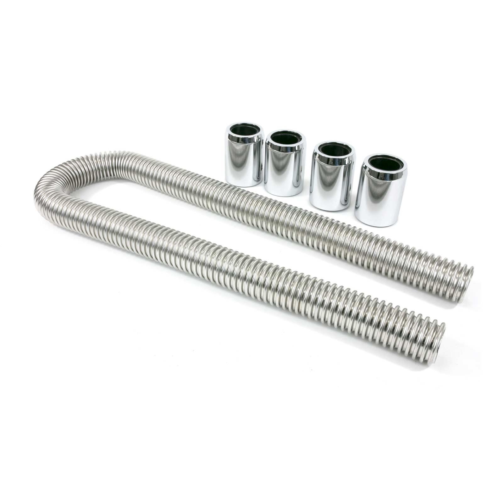 Top Street Performance HC6304C Top Street Performance Stainless Steel Flexible Radiator Hose Kits - Zander Auto Parts