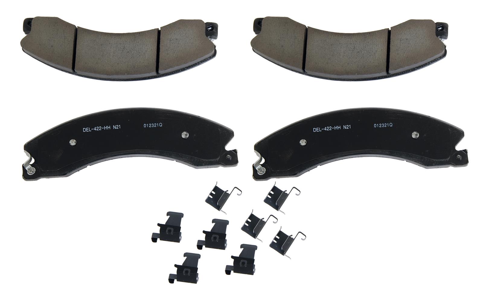 ACDelco 19428008 ACDelco Gold Ceramic Brake Pads - Zander Auto Parts