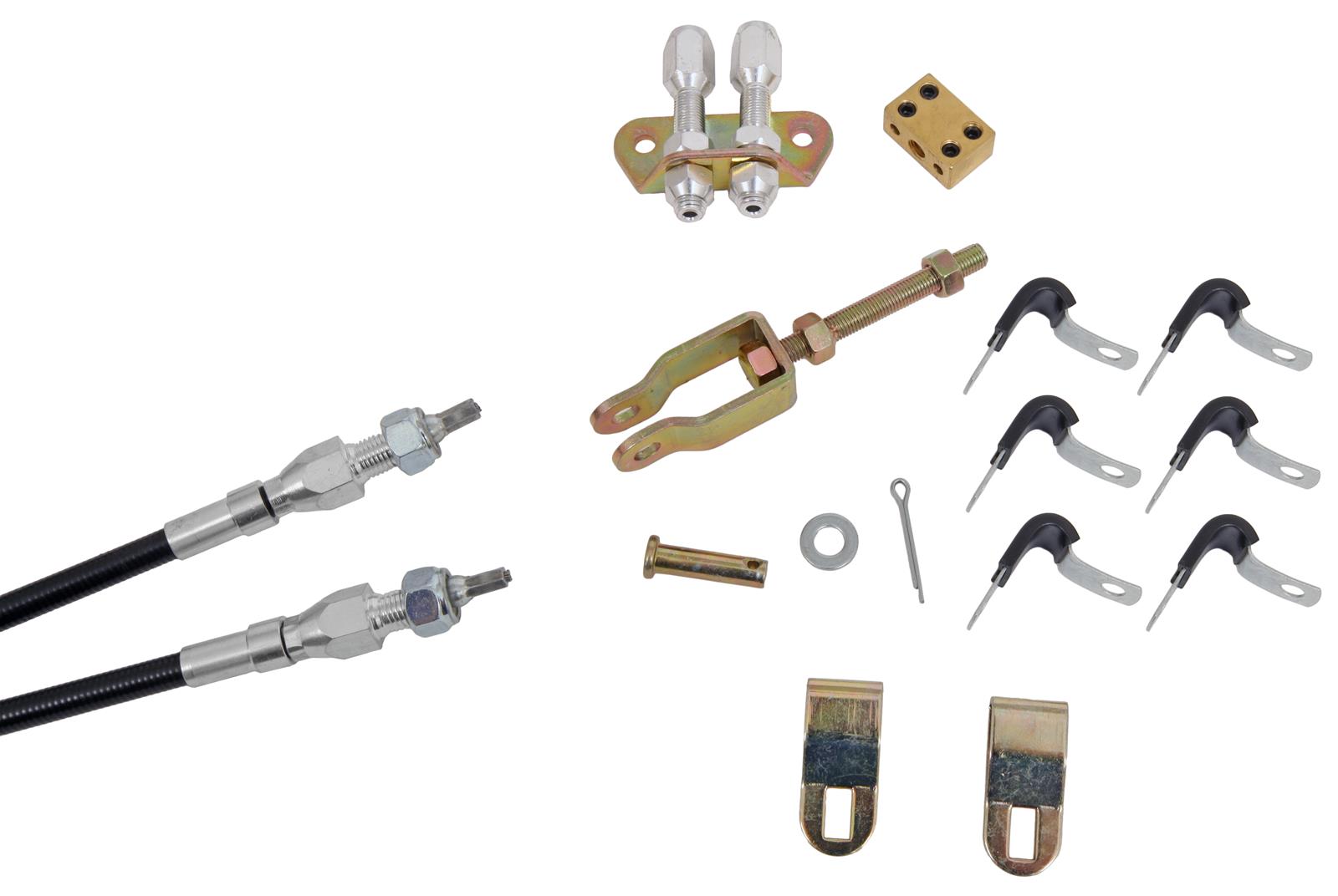 Summit Racing SUM-761001 Summit Racing™ Parking Brake Cable Kits - Zander Auto Parts