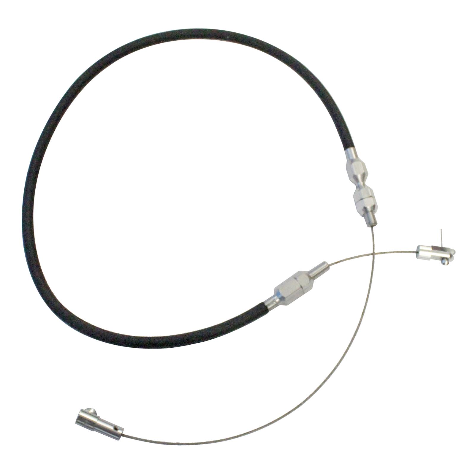 Summit Racing SUM-200041B Summit Racing™ Braided Throttle Cables - Zander Auto Parts