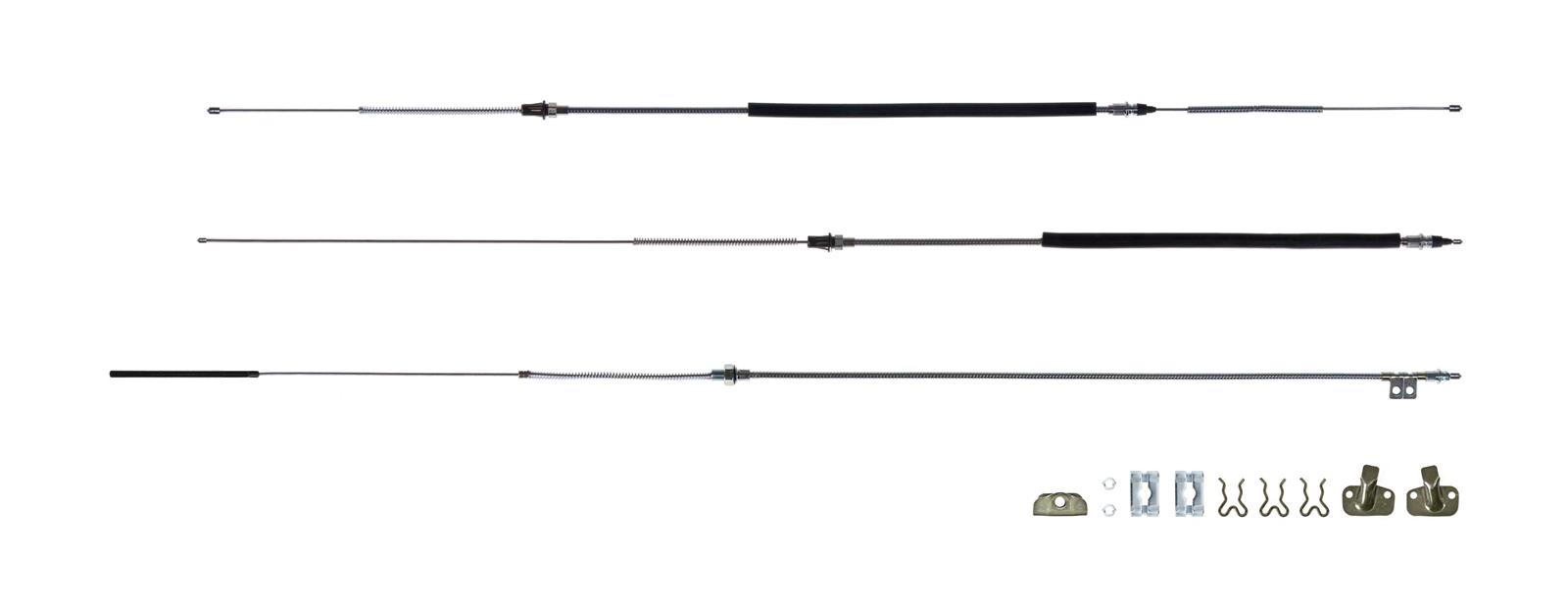 The Right Stuff RSBCF04 The Right Stuff Parking Brake Cable Kits - Zander Auto Parts