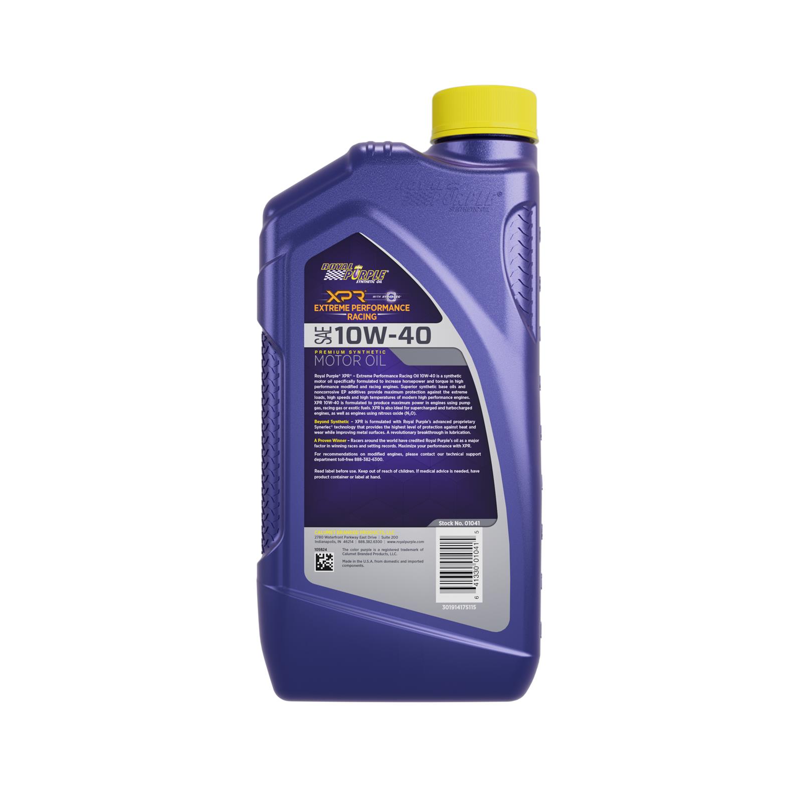 Royal Purple 01041 Royal Purple XPR Extreme Racing Motor Oil - Zander Auto Parts