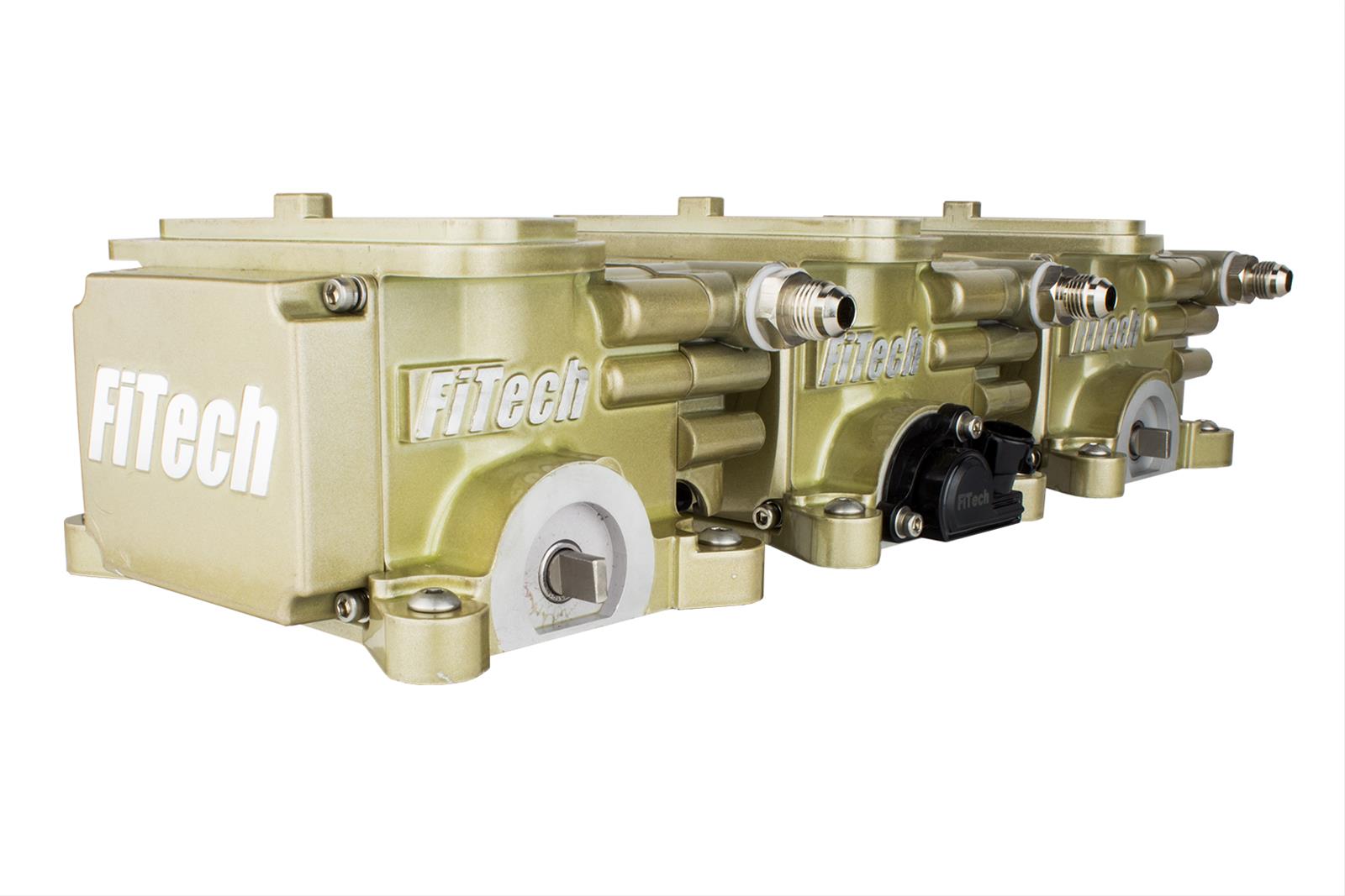 FiTech Fuel Injection 39610 FiTech Go EFI 3x2 Tri Power 600 HP Fuel Injection Systems - Zander Auto Parts