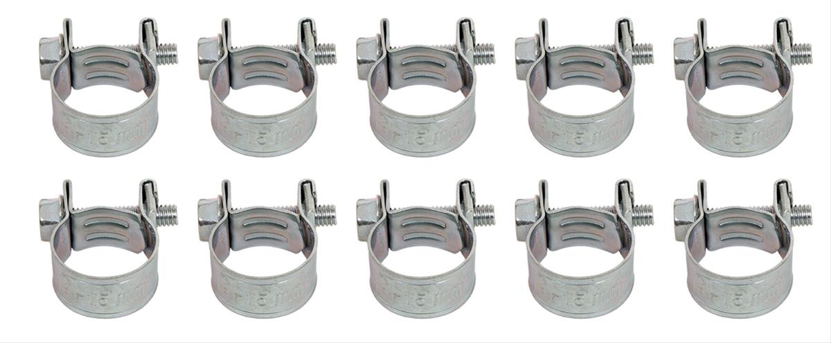 Summit Racing SUM-390561 Summit Racing™ Fuel Injection Hose Clamps - Zander Auto Parts