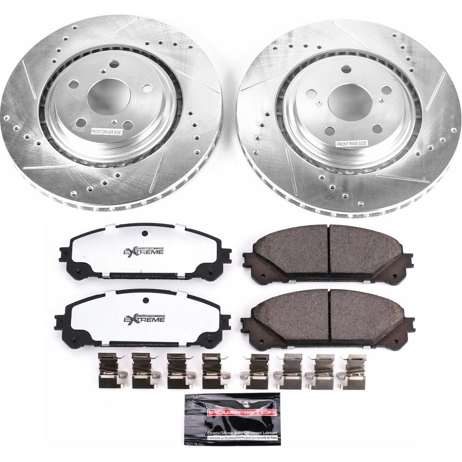 PowerStop K4713-36 PowerStop Z36 Truck and Tow Brake Upgrade Kits - Zander Auto Parts