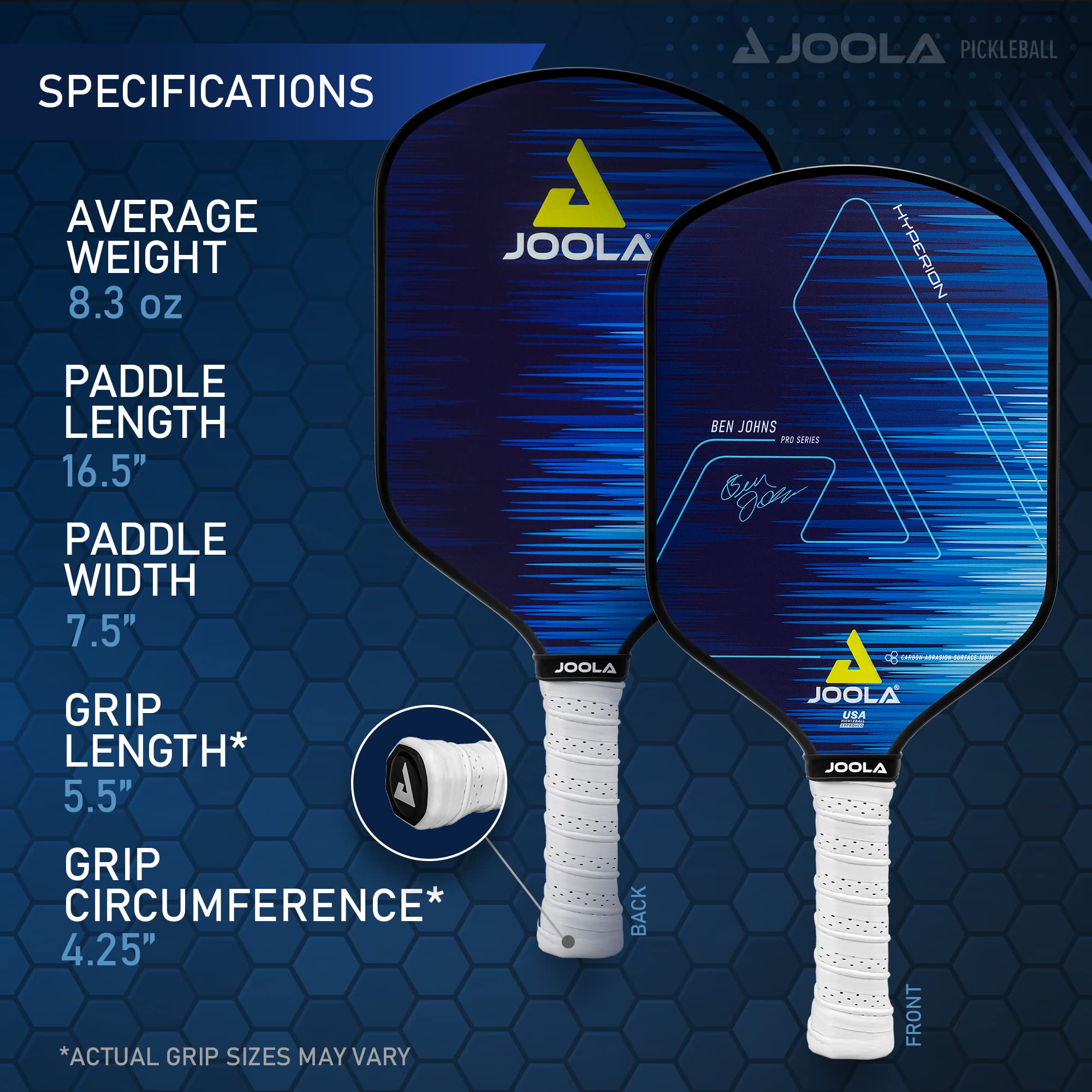 JOOLA Johns Hyperion Pickleball Paddle - Zander Auto Parts