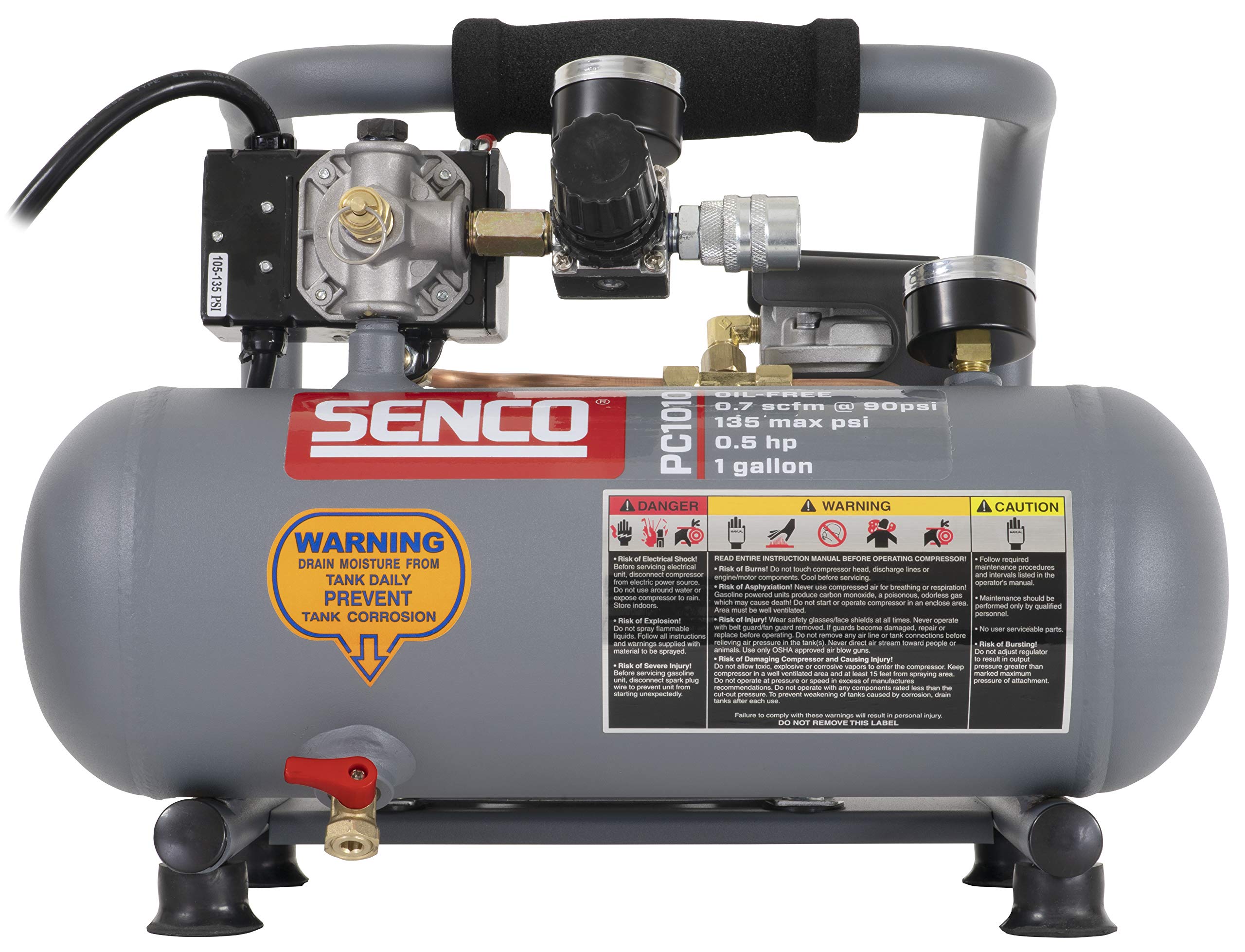 Senco PC1010 1 Horsepower 1 Gallon Compressor - Zander Auto Parts