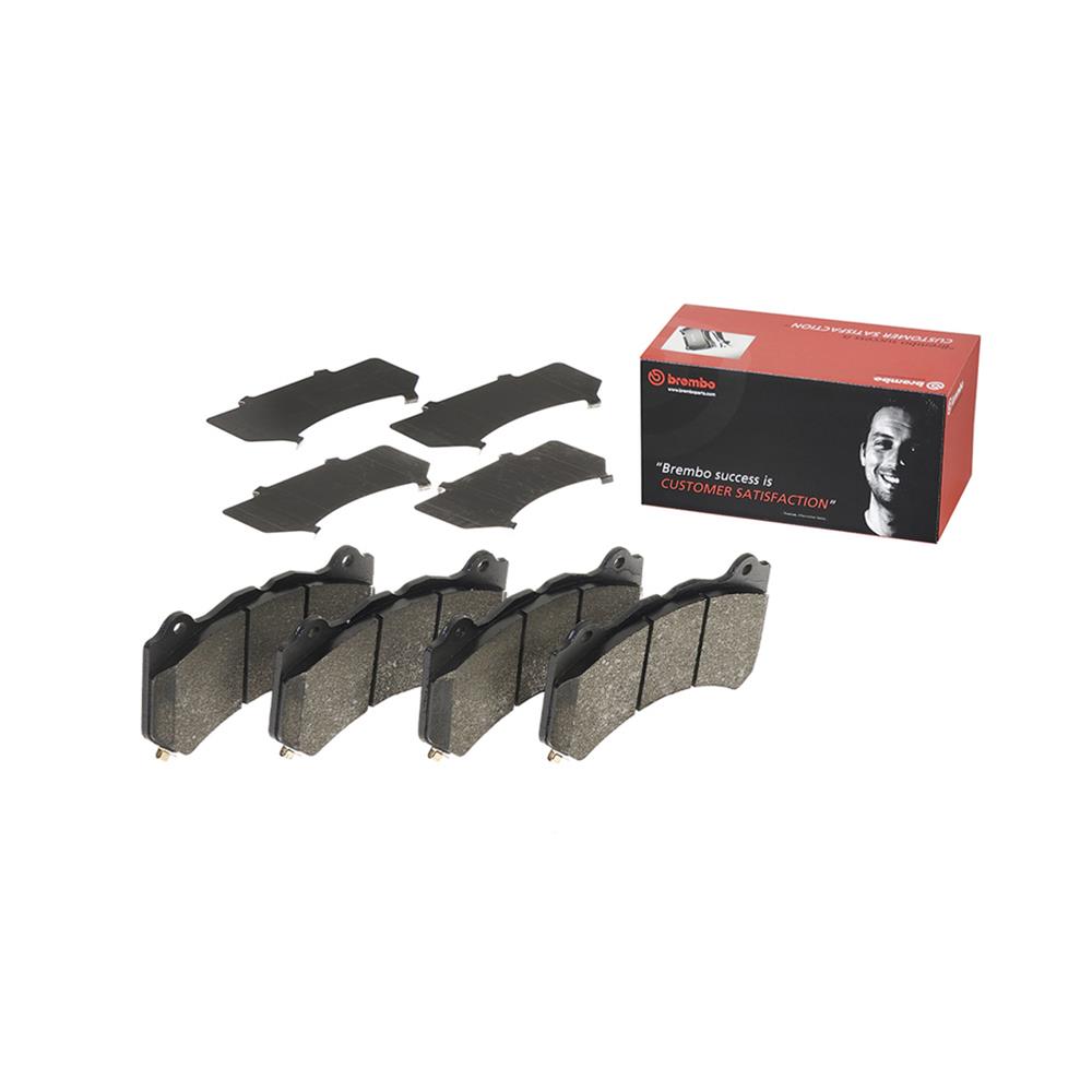 Brembo P37018 Brembo Low-Met Brake Pads - Zander Auto Parts
