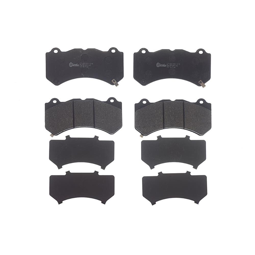 Brembo P37018 Brembo Low-Met Brake Pads - Zander Auto Parts