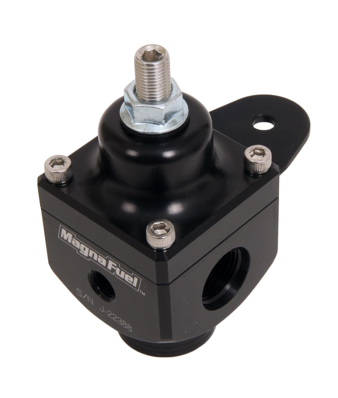 MagnaFuel MP-9833-BLK MagnaFuel Carbureted Racing Fuel Pressure Control Units - Zander Auto Parts