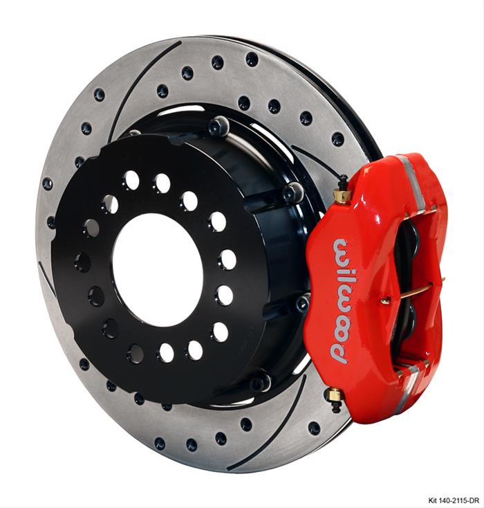 Wilwood Disc Brakes 140-2118-DR Wilwood Forged Dynalite Pro Series Rear Disc Brake Kits - Zander Auto Parts