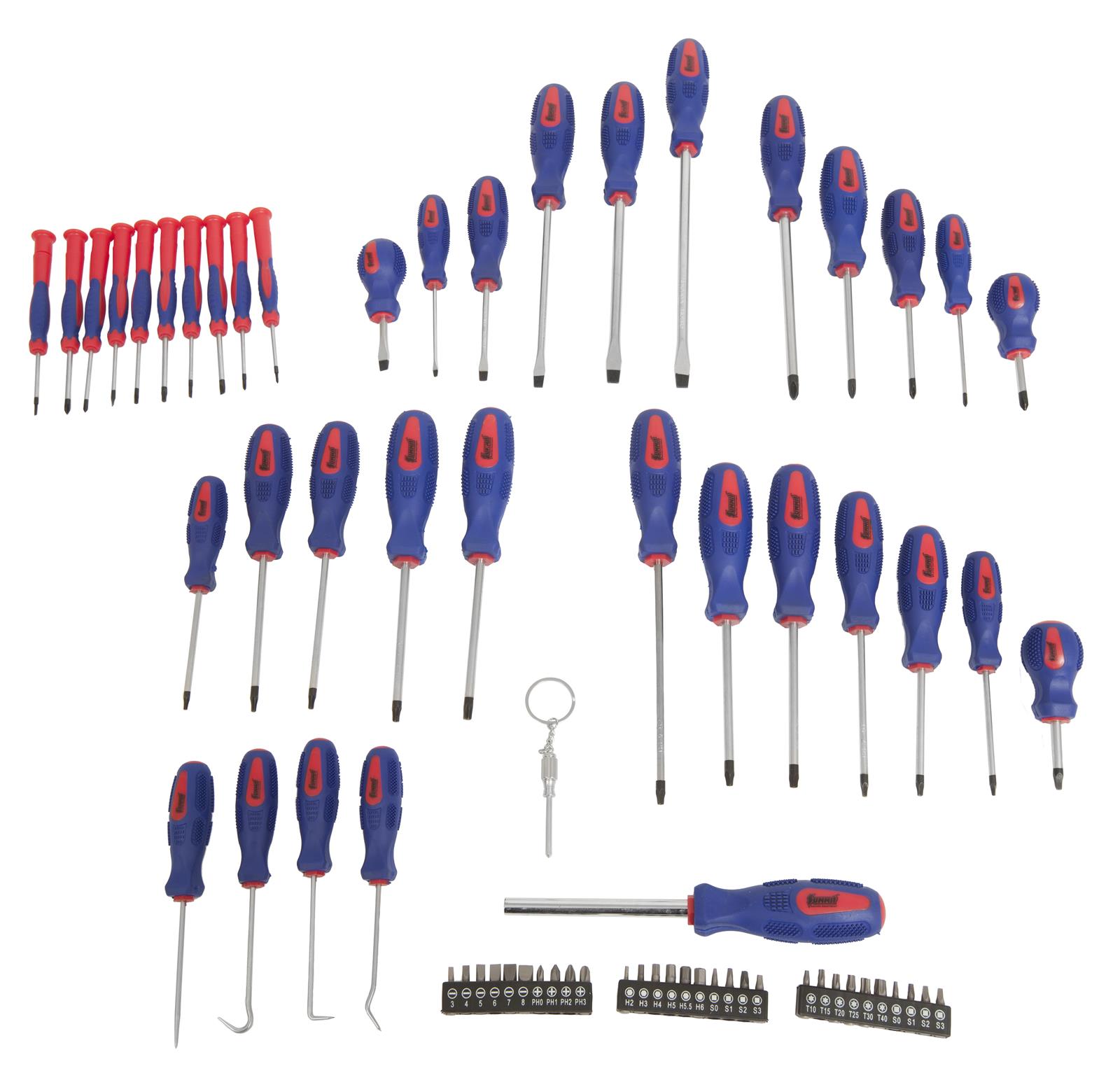 Summit Racing SUM-900292 Summit Racing™ 69-Piece Screwdriver Sets - Zander Auto Parts