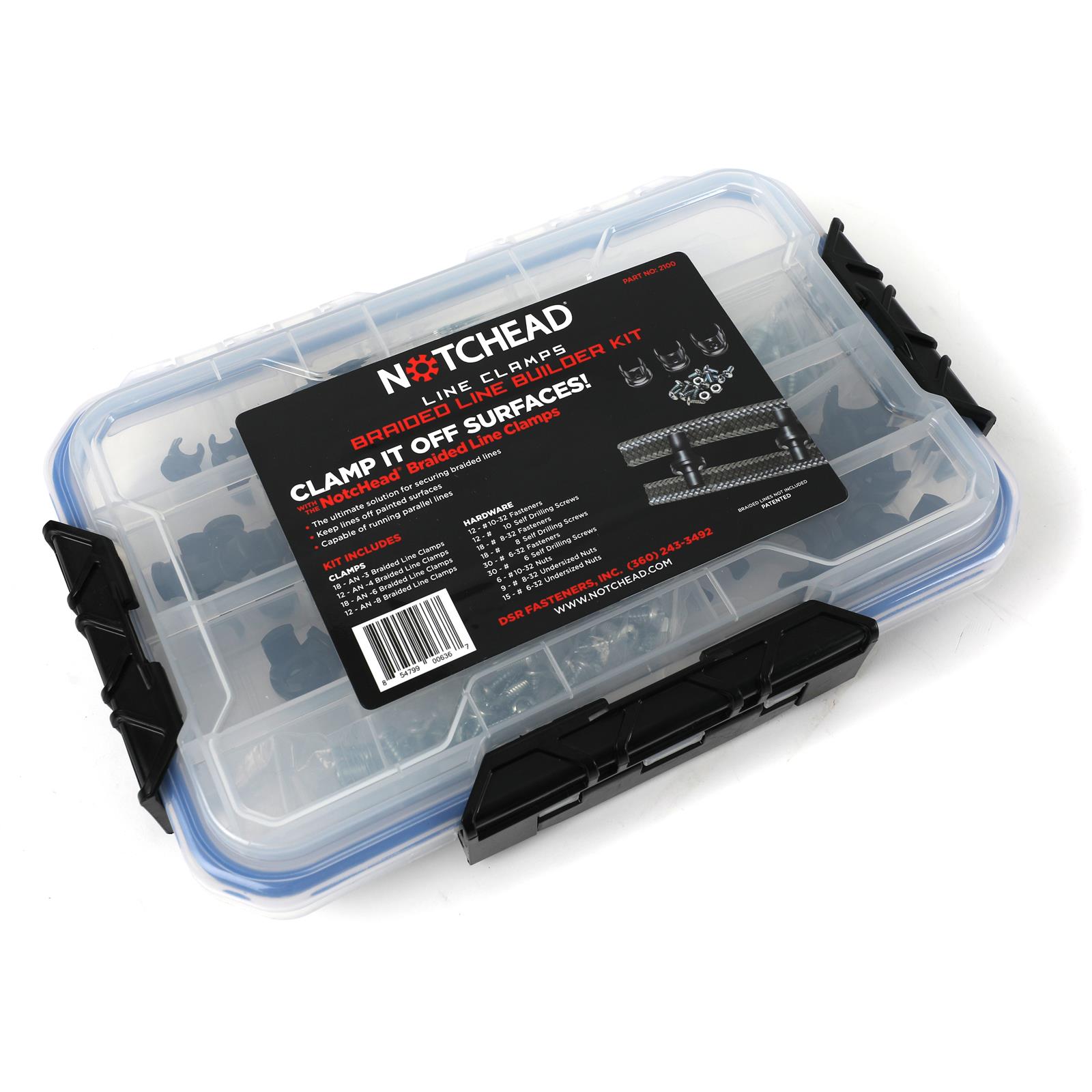 NotcHead 2100 NotcHead Braided Line Clamp Builder Kits - Zander Auto Parts