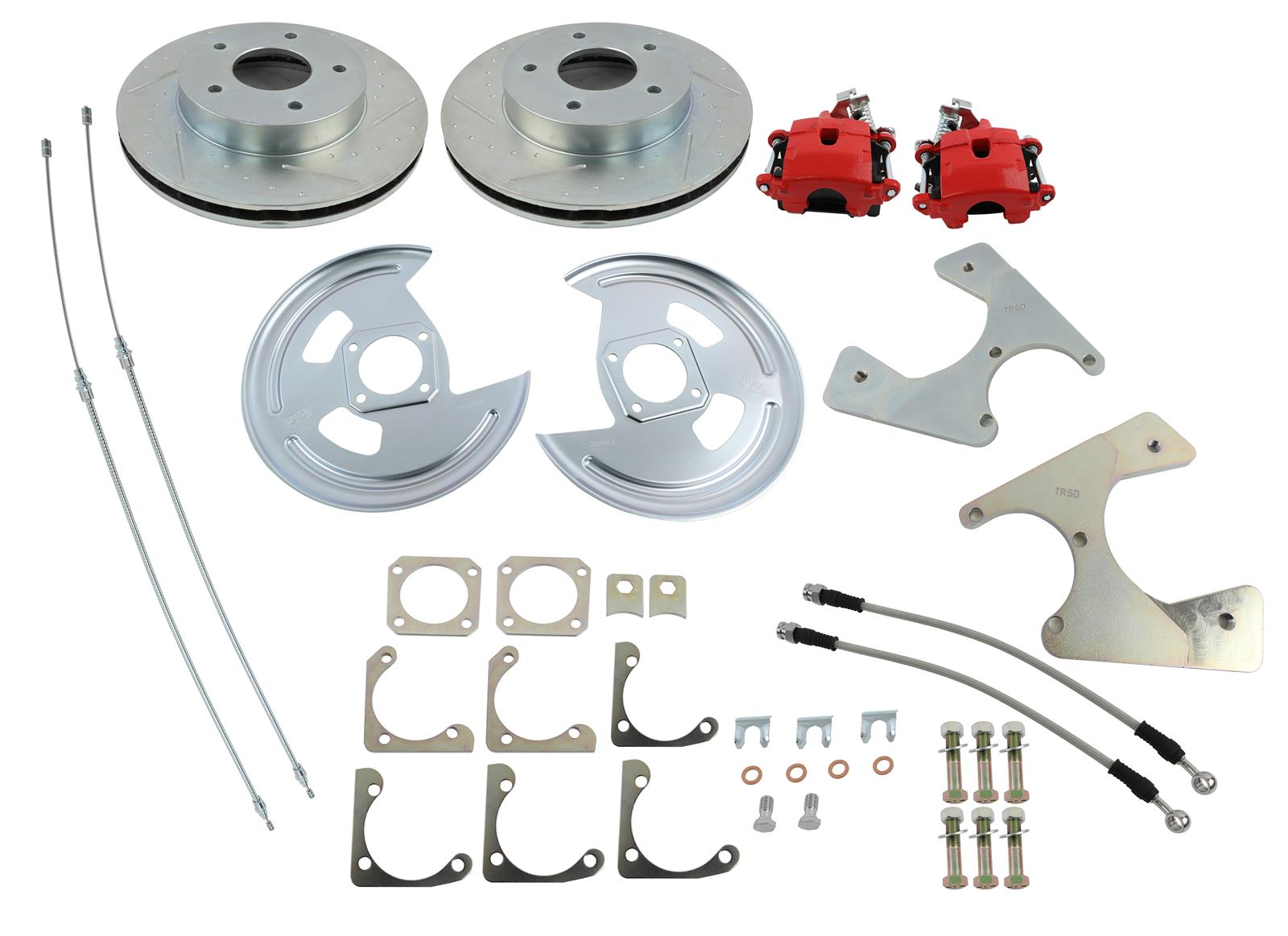 The Right Stuff AFXRD01Z The Right Stuff Rear Disc Brake Conversion Kits - Zander Auto Parts