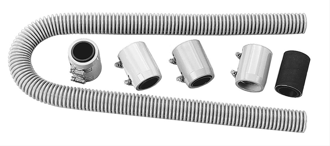 Summit Racing SUM-390148 Summit Racing™ Stainless Steel Flexible Hoses - Zander Auto Parts