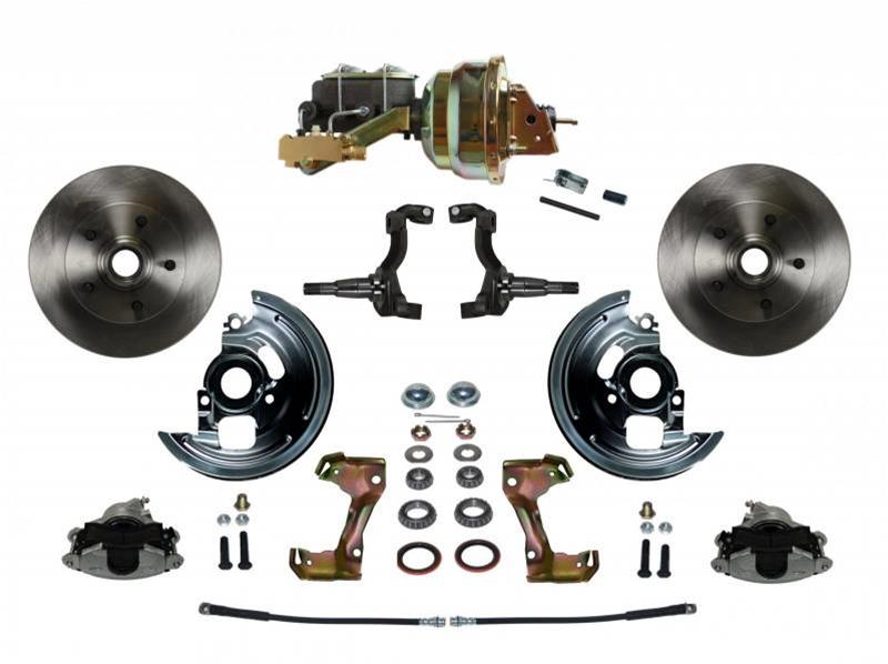 Leed Brakes FC1002-M1A1 LEED Brakes Front Disc Brake Conversion Kits - Zander Auto Parts