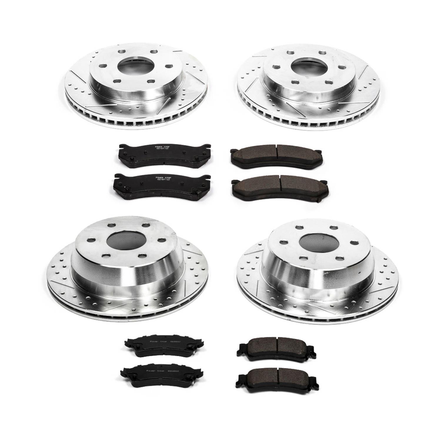 PowerStop K2010 PowerStop Z23 Evolution Sport Brake Upgrade Kits - Zander Auto Parts