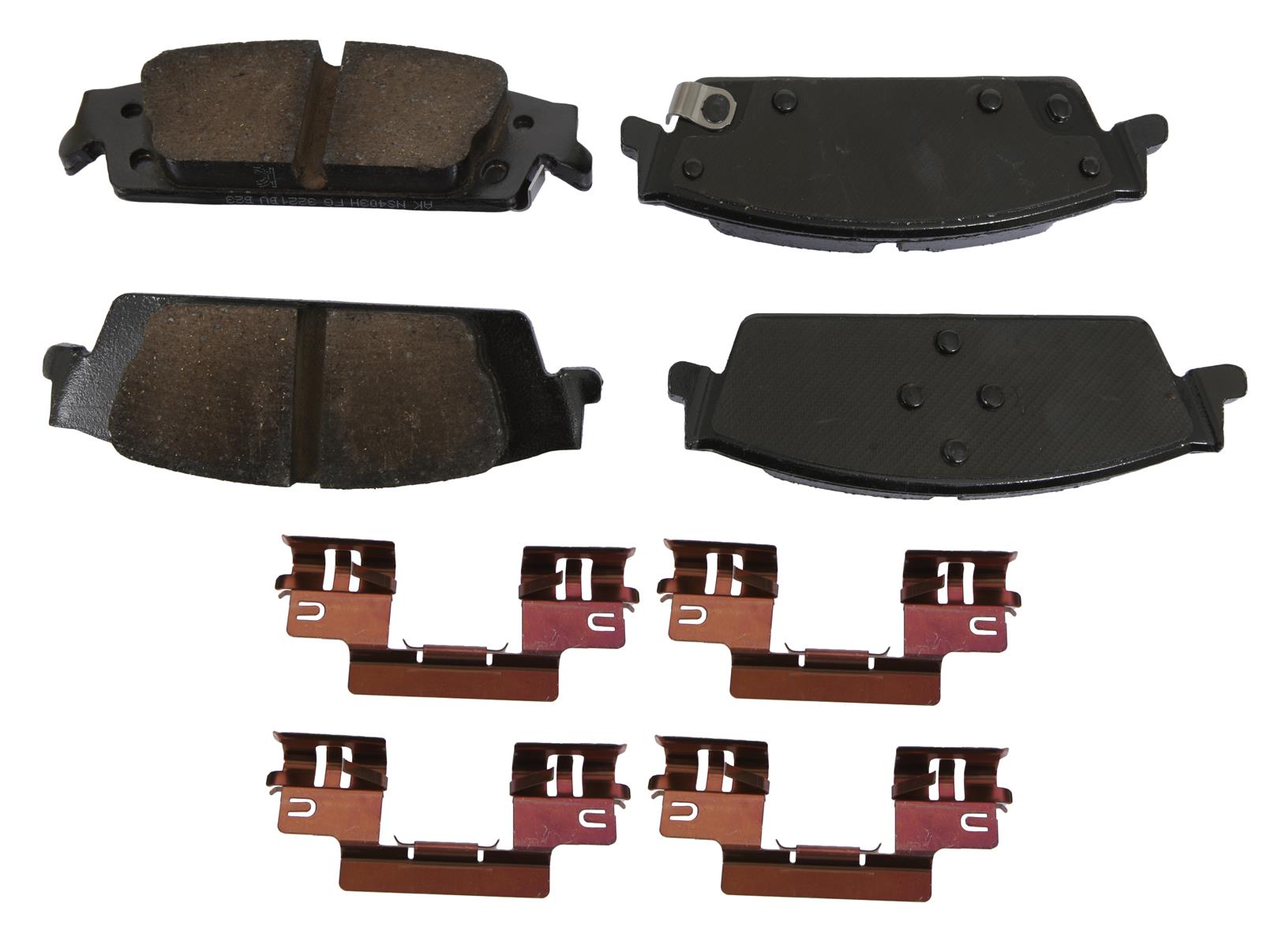 ACDelco 85601646 ACDelco GM Genuine Parts Disc Brake Pads - Zander Auto Parts