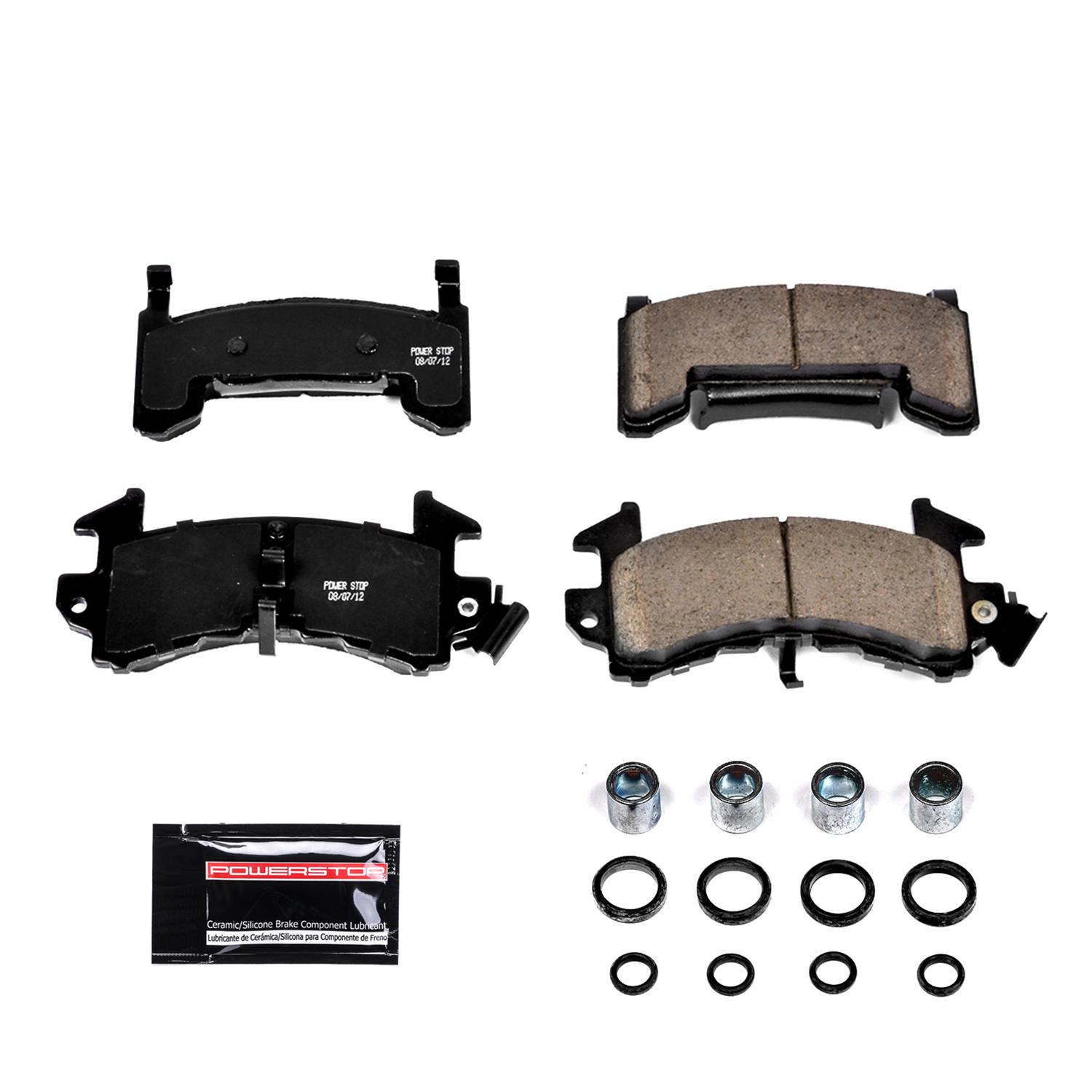 PowerStop Z23-154 PowerStop Z23 Evolution Sport Brake Pads and Hardware Kits - Zander Auto Parts