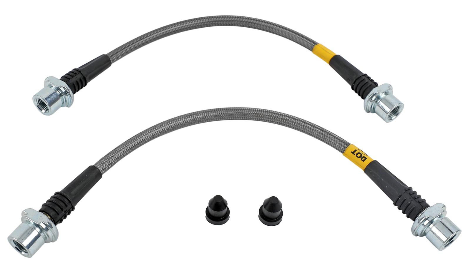 StopTech 950.44007 StopTech Stainless Steel Braided Brake Lines - Zander Auto Parts